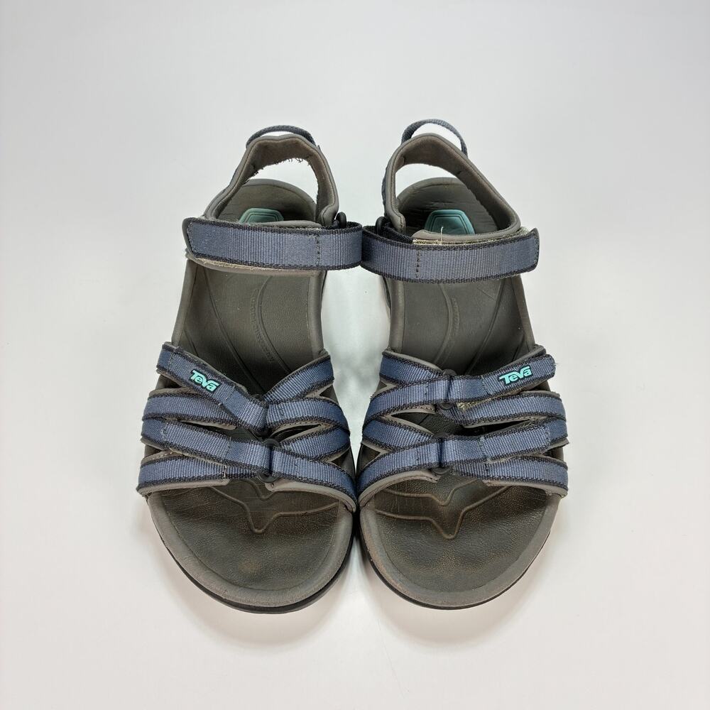 Teva Tirra Bering Sea Blue Adjustable Strap Hiking Sandals 4266 Women’s Size 6.5 - Picture 3 of 9